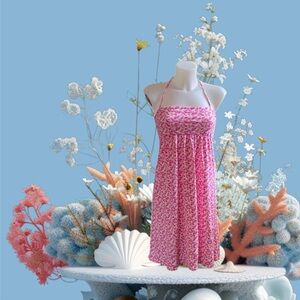 Lilly Pulitzer polka dot halter top dress NWOT